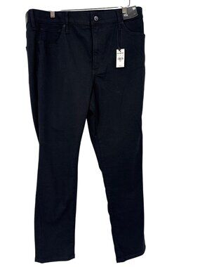 Express Skinny Mid Rise Denim jeans Pants Black Stretch Women’s Size 16R new $80